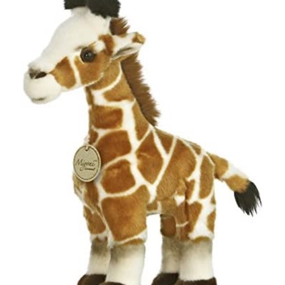 Mironi by‎ Aurora Giraffe plush 12” stuffed realistic animals